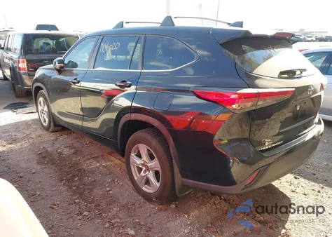 2023 Toyota Highlander Le z USA, uszkodzony, nr VIN 5TDKDRAH5PS006020